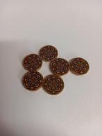 NIEUW: Pearl Gold Tile, Round 2 x 2 with Bottom Stud Holder, Lego, Nieuw, Ophalen of Verzenden, X