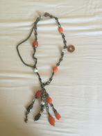 Mooie aoartd ketting  NIEUW, Sieraden, Tassen en Uiterlijk, Kettingen, Overige materialen, Verstelbaar, Nieuw, Oranje