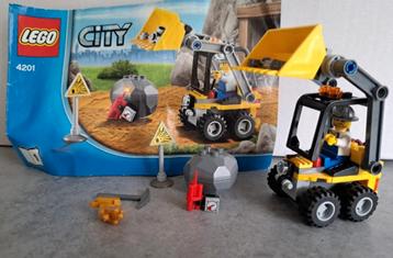 Lego City 4201 Mining Loader  beschikbaar voor biedingen