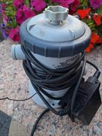 INTEX Filterpomp 602G met filter voor zwembad, Tuin en Terras, Zwembad-toebehoren, Ophalen of Verzenden, Gebruikt