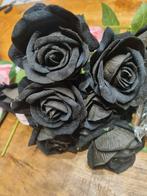 15 zwarte rozen en 6 roze, Ophalen of Verzenden, Zo goed als nieuw
