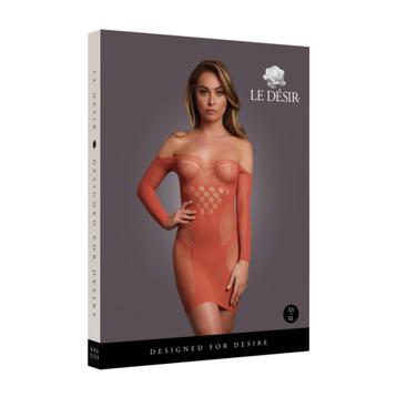 Le desir long sleeved mini dress red  beschikbaar voor biedingen