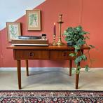 - Vintage ladekast, audiomeubel, teak -, Huis en Inrichting, Tafels | Sidetables, Gebruikt, Ophalen of Verzenden