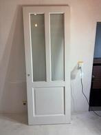 Binnendeur, massief, melkglas, Doe-het-zelf en Verbouw, Deuren en Horren, Ophalen, 80 tot 100 cm, 215 cm of meer, Binnendeur