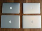 Apple MacBook Air 11 en 13 inch 4 stuks met originele laders, Computers en Software, Apple Macbooks, Ophalen, 256 GB, Qwerty, 8 GB
