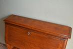 Prachtig antiek eiken Art Deco studentenbureau, secretaire, Verzenden