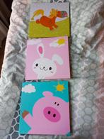 3 schilderijtjes, Ophalen, Zo goed als nieuw