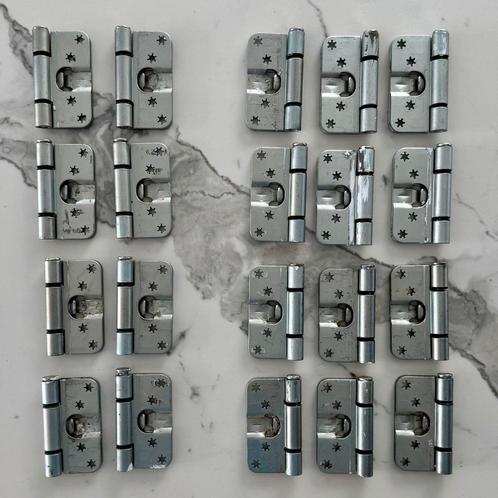 ✅ Buva Atlas Inside scharnieren 3.5" x 3.5" gelagerd SKG**, Doe-het-zelf en Verbouw, Hang- en Sluitwerk, Gebruikt, Scharnier, Ophalen of Verzenden