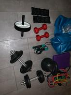 Fitness set - dumbbells, kettlebell, buikspierwiel, meer!, Sport en Fitness, Fitnessmaterialen, Ophalen, Gebruikt, Armen, Overige typen