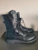Floris van Bommel zwarte boots laarzen 42, Kleding | Dames, Ophalen of Verzenden, Zo goed als nieuw, Zwart