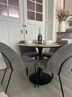 Set van 4 eetkamerstoelen van MOOS, Huis en Inrichting, Stoelen, Ophalen, Zo goed als nieuw, Vier