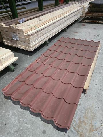 dakpanprofielplaten terracotta beschikbaar voor biedingen