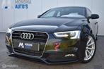 Audi A5 Sportback 1.8 TFSI S-Line Zwart Xenon Navi 18" LMV N, Gebruikt, Euro 6, 4 cilinders, 4 stoelen