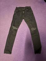 Zwarte Represent Skinny Jeans Maat 34, Kleding | Dames, Spijkerbroeken en Jeans, Ophalen of Verzenden, Zo goed als nieuw, Zwart