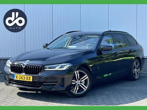 BMW 5-serie Touring 530e High Executive BEIGE LEER I GR. NAV, Auto's, BMW, Bedrijf, Te koop, 5-Serie, ABS, Airbags, Airconditioning