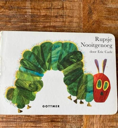 Eric Carle - Rupsje Nooitgenoeg, Boeken, Prentenboeken en Plaatjesalbums, Gelezen, Ophalen of Verzenden