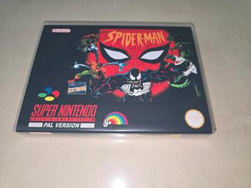 Spider-Man SNES Game Case beschikbaar voor biedingen