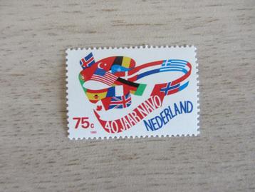 Nederland 1989 40 jaar NAVO Postzegel beschikbaar voor biedingen