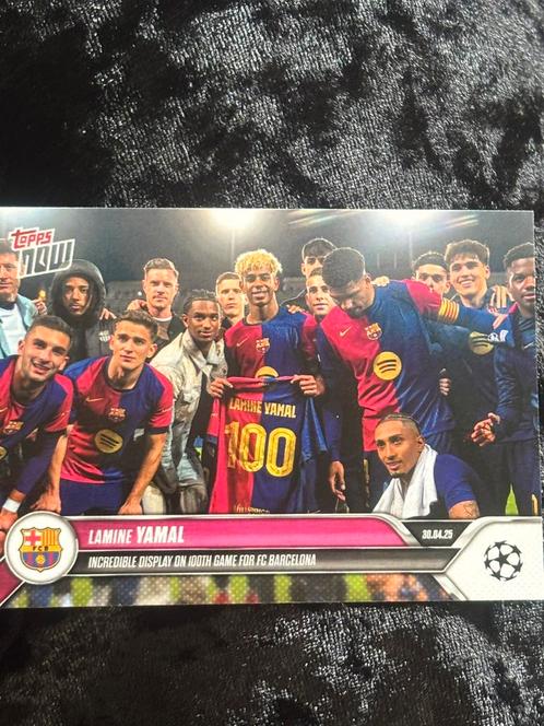 Topps LAMINE YAMAL no.149, Hobby en Vrije tijd, Stickers en Plaatjes, Nieuw, Plaatje, Ophalen of Verzenden