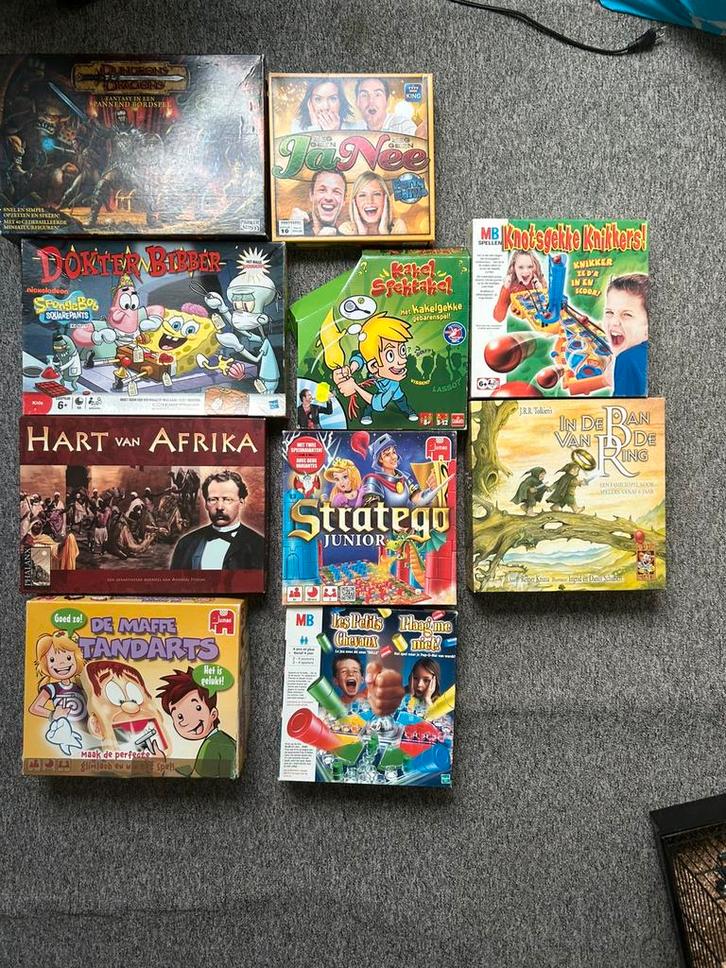 Bordspellen, Hobby en Vrije tijd, Gezelschapsspellen | Bordspellen, Zo goed als nieuw, Ophalen