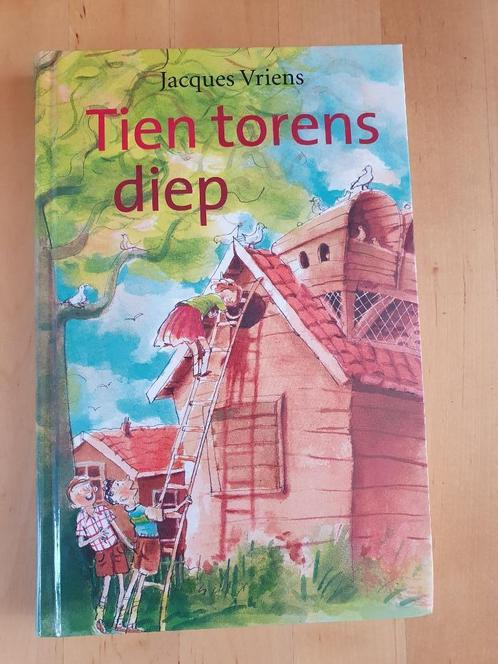 Tien torens diep van Jacques Vriens, Boeken, Kinderboeken | Jeugd | 10 tot 12 jaar, Zo goed als nieuw, Ophalen of Verzenden