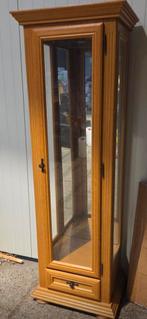 Eiken kast, Huis en Inrichting, Kasten | Vitrinekasten, Ophalen, Zo goed als nieuw, 25 tot 50 cm, 150 tot 200 cm