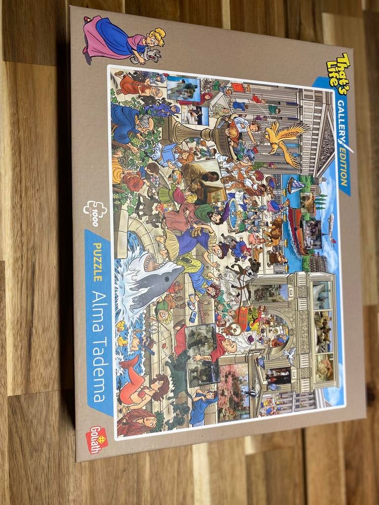 1000 stukjes Puzzel van Alma Tadema gelijk als v Haasteren, Ophalen of Verzenden, 500 t/m 1500 stukjes, Zo goed als nieuw, Legpuzzel
