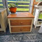 Brocante Ladekastje, Ophalen, 1 of 2 laden, 50 tot 100 cm, Zo goed als nieuw