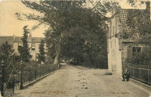(304-214-037) Schoorl Dorpstraat, Verzamelen, Ansichtkaarten | Nederland, Noord-Holland, Verzenden