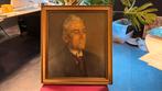 Portret van een man, olieverf op paneel, Antiek en Kunst, Ophalen