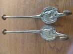 2 massief koperen haken, Antiek en Kunst, Antiek | Koper en Brons, Ophalen, Koper