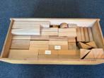 Vintage Houten Bouwblokken Set in Doos, Ophalen