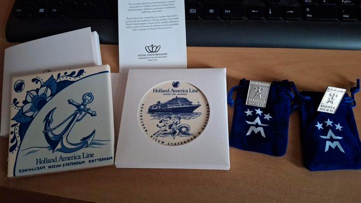 Holland America Line Delftware Collectie, Verzamelen, Scheepvaart, Ophalen of Verzenden