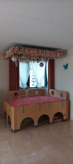 Bedbox met hemel compleet met verlichting, Kinderen en Baby's, Ophalen, Matras, 180 cm of meer, 100 cm of meer