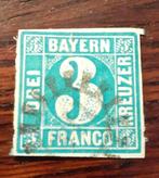 Bayern, mi 2 II, bieden vanaf € 1,00, Postzegels en Munten, Postzegels | Europa | Duitsland, Verzenden, Overige periodes, Gestempeld