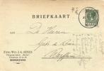 Firma Wed. J.G. Benes, Hoogezand - 12.1925 - briefkaart, Ophalen of Verzenden, Briefkaart
