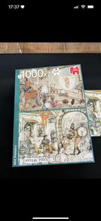 Puzzel 2x 1000 Anton Pieck, Ophalen of Verzenden, Zo goed als nieuw