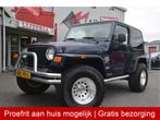 Jeep Wrangler 4.0i Hardtop Plus softtop (bj 2006), Auto's, Jeep, 1556 kg, Stof, Gebruikt, Blauw