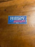 Hillary for President 2016: originele campagnesticker, Nieuw, Ophalen of Verzenden