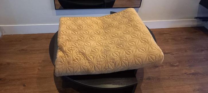 Colmore Luxe Sprei - Plaid Velvet  260x280 cm Goud, Huis en Inrichting, Slaapkamer | Beddengoed, Nieuw, Overige typen, Tweepersoons