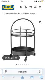 Ikea Frosjon trolley zwart, Ophalen of Verzenden, Nieuw