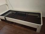Auping Auronde wit hxbxl 35x90x200cm met half electr. spiraa, Ophalen, 90 cm, Eenpersoons, Wit