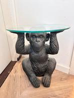 Bijzettafel aap, Minder dan 55 cm, Rond, Nieuw, Glas