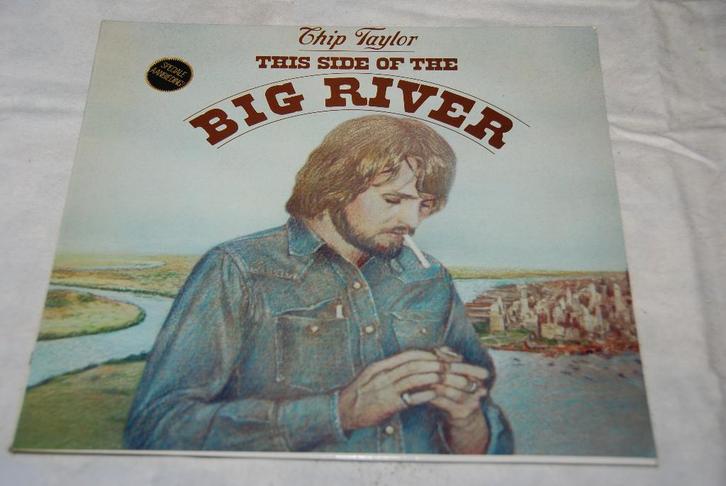 Chip Taylor – This Side Of The Big River LP Vinyl, Cd's en Dvd's, Vinyl | Country en Western, Gebruikt, 12 inch, Ophalen of Verzenden