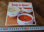sticker KNORR Soep is klaar !, Ophalen, Zo goed als nieuw, Sticker
