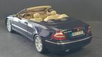 Mercedes Benz CLK cabrio Blauw metallic 1:18 Kyosho Pol, Hobby en Vrije tijd, Modelauto's | 1:18, Verzenden, Zo goed als nieuw