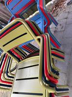 20 Emu Terrasstoelen - Verzinkt & Gepoedercoat Staal, Ophalen of Verzenden, Zo goed als nieuw, Metaal, Stapelbaar