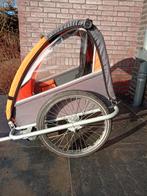 Fietskar voor 2 kinderen of hond, Fietsen en Brommers, Fietsaccessoires | Aanhangers en Karren, Opvouwbaar, 20 tot 40 kg, Zo goed als nieuw