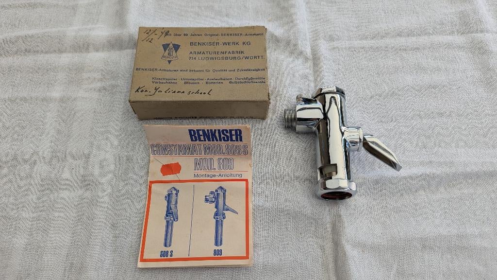 Benkiser Constamat MOD.809 spoeler flusher, Ophalen of Verzenden, Nieuw