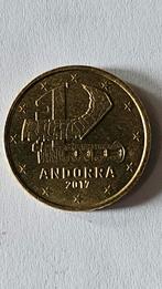 50 cent Andorra 2017, Postzegels en Munten, Munten | Europa | Euromunten, Ophalen of Verzenden, 50 cent, Losse munt, Overige landen